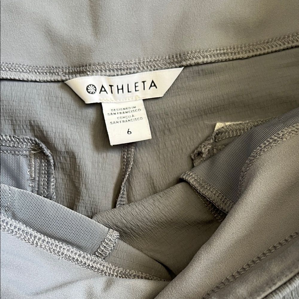 NWOT Athleta Trekkie North High Rise Jogger Gray in Size 6 - Picture 8 of 13